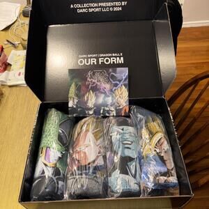 Darc Dragon Ball Z Hoodie Set Large NWT Black